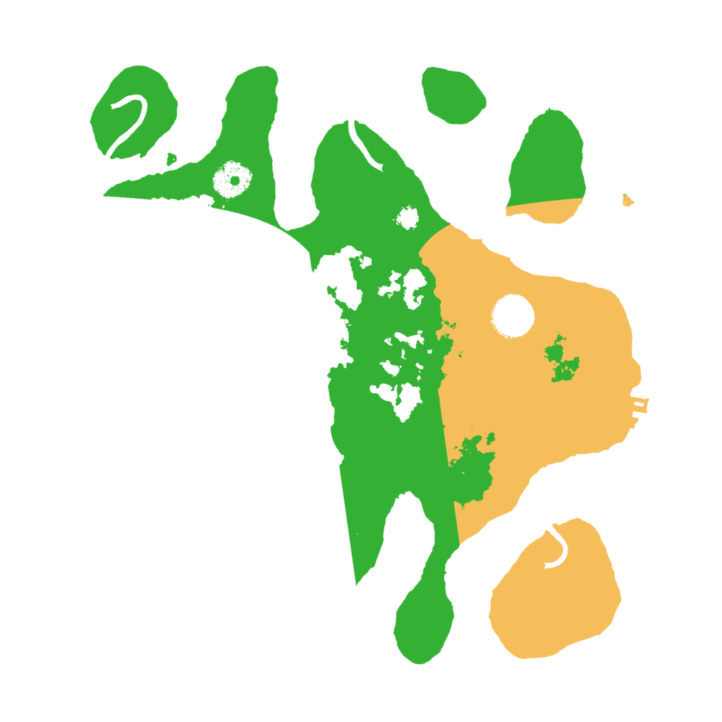 Biome Rust Map: Procedural Map, Size: 3000, Seed: 1039120969