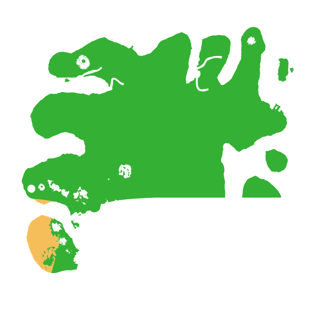 Biome Rust Map: Procedural Map, Size: 3500, Seed: 1458615643