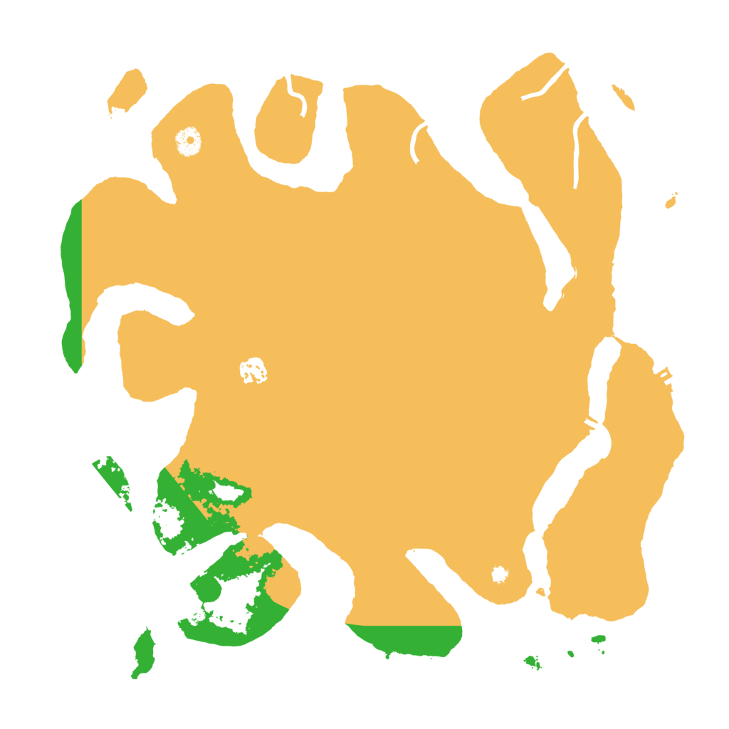 Biome Rust Map: Procedural Map, Size: 4000, Seed: 15453