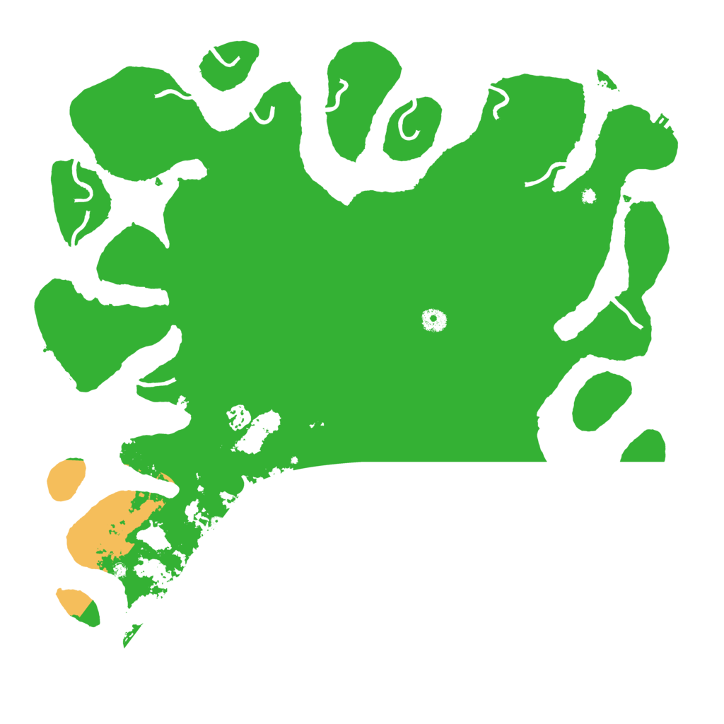 Biome Rust Map: Procedural Map, Size: 4500, Seed: 9896513