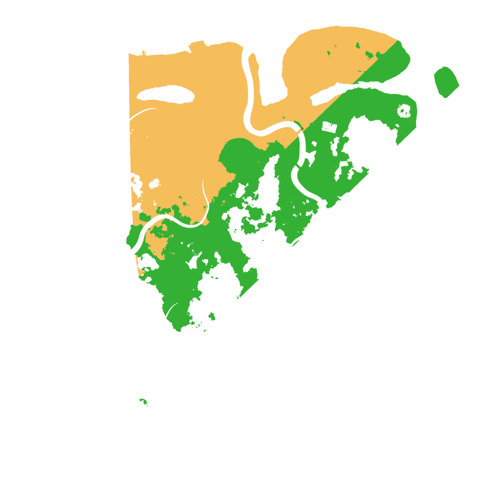 Biome Rust Map: Procedural Map, Size: 3700, Seed: 1915421717