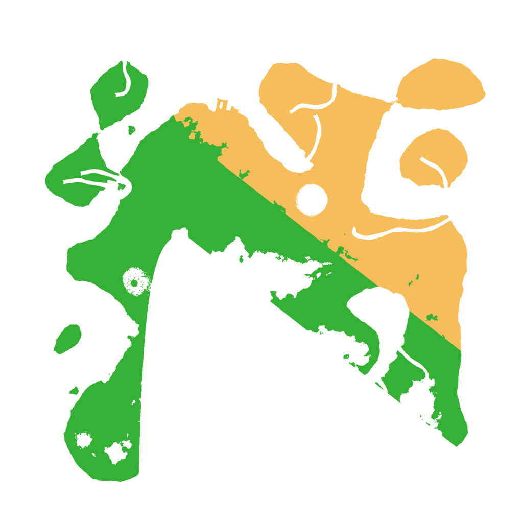 Biome Rust Map: Procedural Map, Size: 3000, Seed: 1109508304