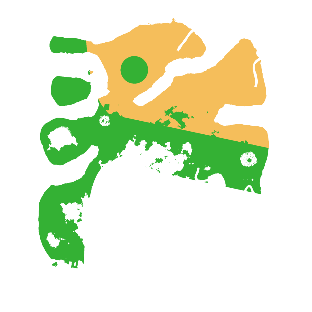 Biome Rust Map: Procedural Map, Size: 3000, Seed: 460636551