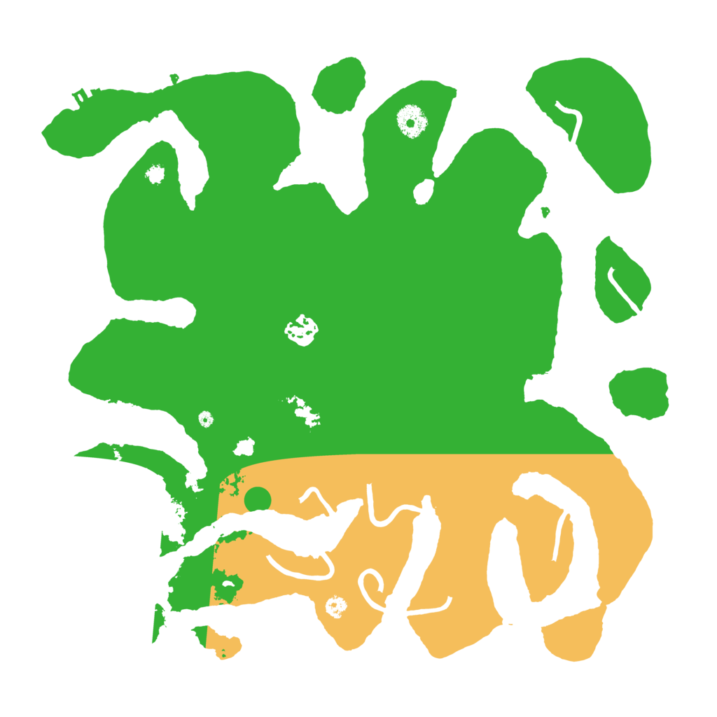 Biome Rust Map: Procedural Map, Size: 3500, Seed: 2146314