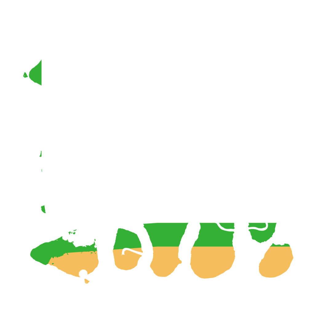 Biome Rust Map: Procedural Map, Size: 3200, Seed: 2423051