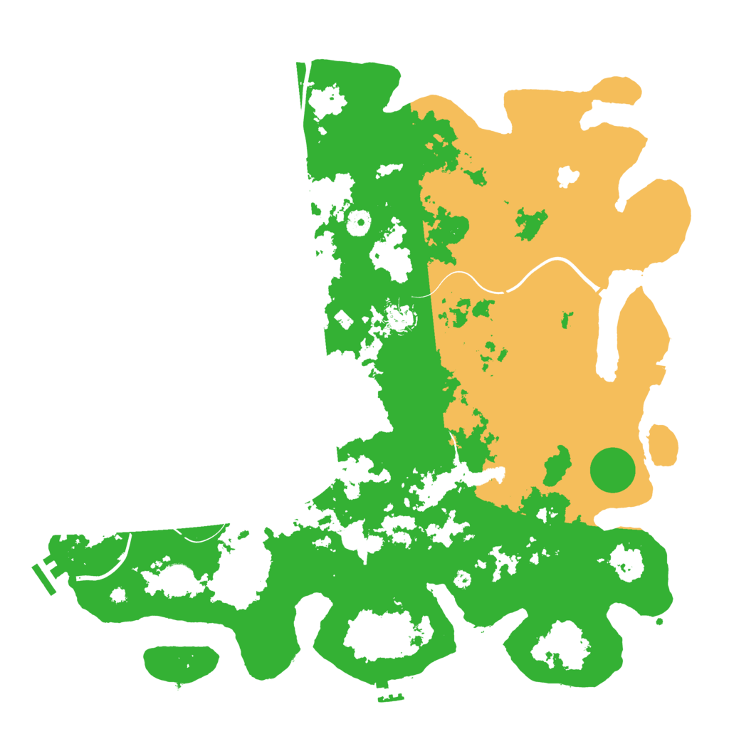Biome Rust Map: Procedural Map, Size: 4250, Seed: 234