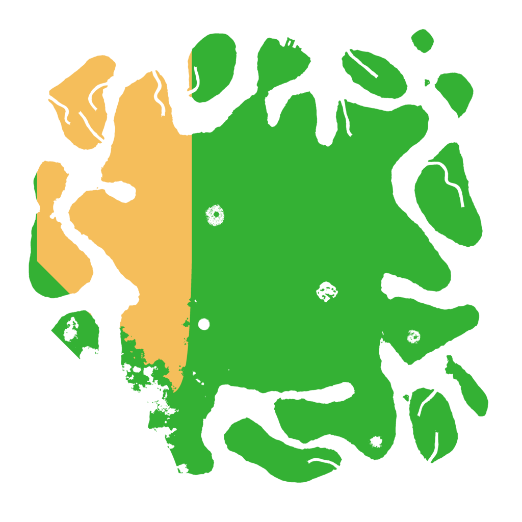 Biome Rust Map: Procedural Map, Size: 4000, Seed: 7864564