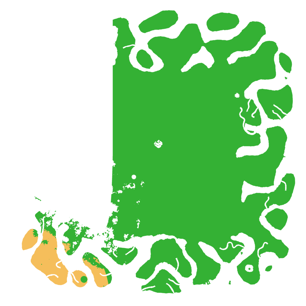 Biome Rust Map: Procedural Map, Size: 6000, Seed: 727374