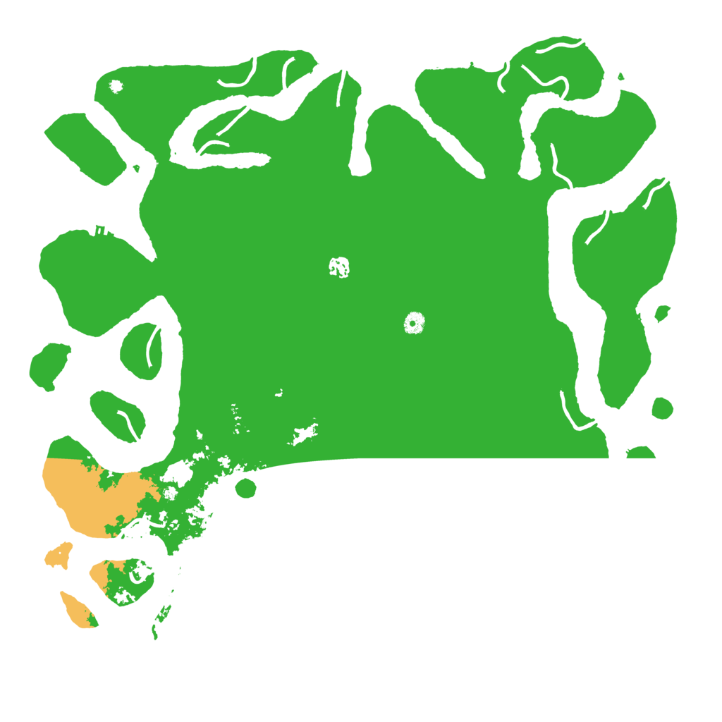 Biome Rust Map: Procedural Map, Size: 5000, Seed: 500500