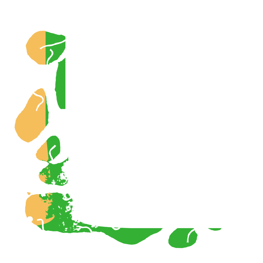 Biome Rust Map: Procedural Map, Size: 4000, Seed: 24971065