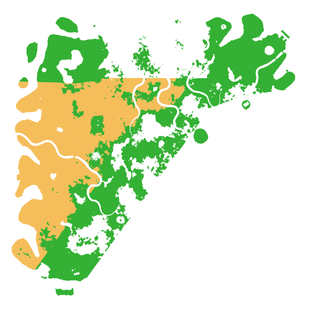 Biome Rust Map: Procedural Map, Size: 6000, Seed: 540462352