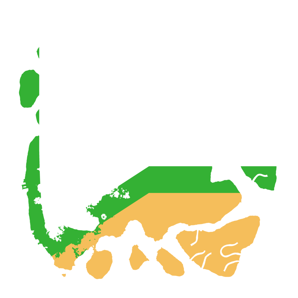 Biome Rust Map: Procedural Map, Size: 4000, Seed: 1198081590