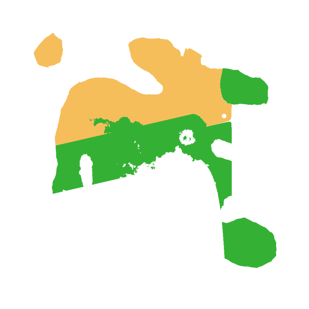 Biome Rust Map: Procedural Map, Size: 2000, Seed: 1366