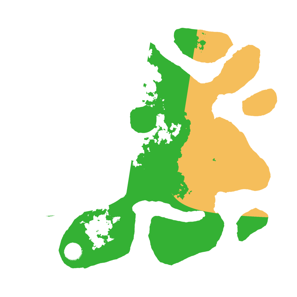 Biome Rust Map: Barren, Size: 3000, Seed: 1430202232