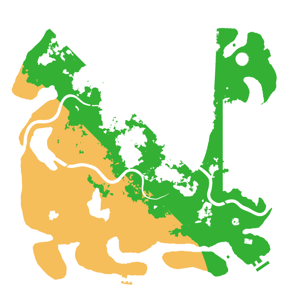 Biome Rust Map: Procedural Map, Size: 4000, Seed: 78538052