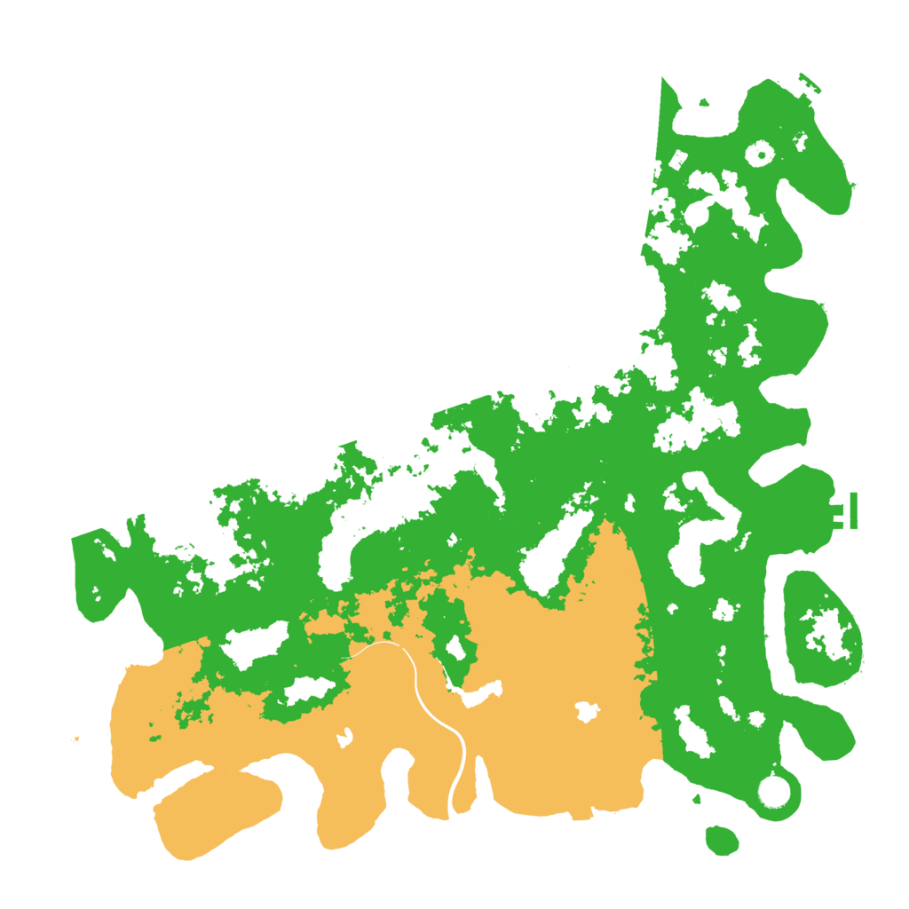 Biome Rust Map: Procedural Map, Size: 5000, Seed: 179643469