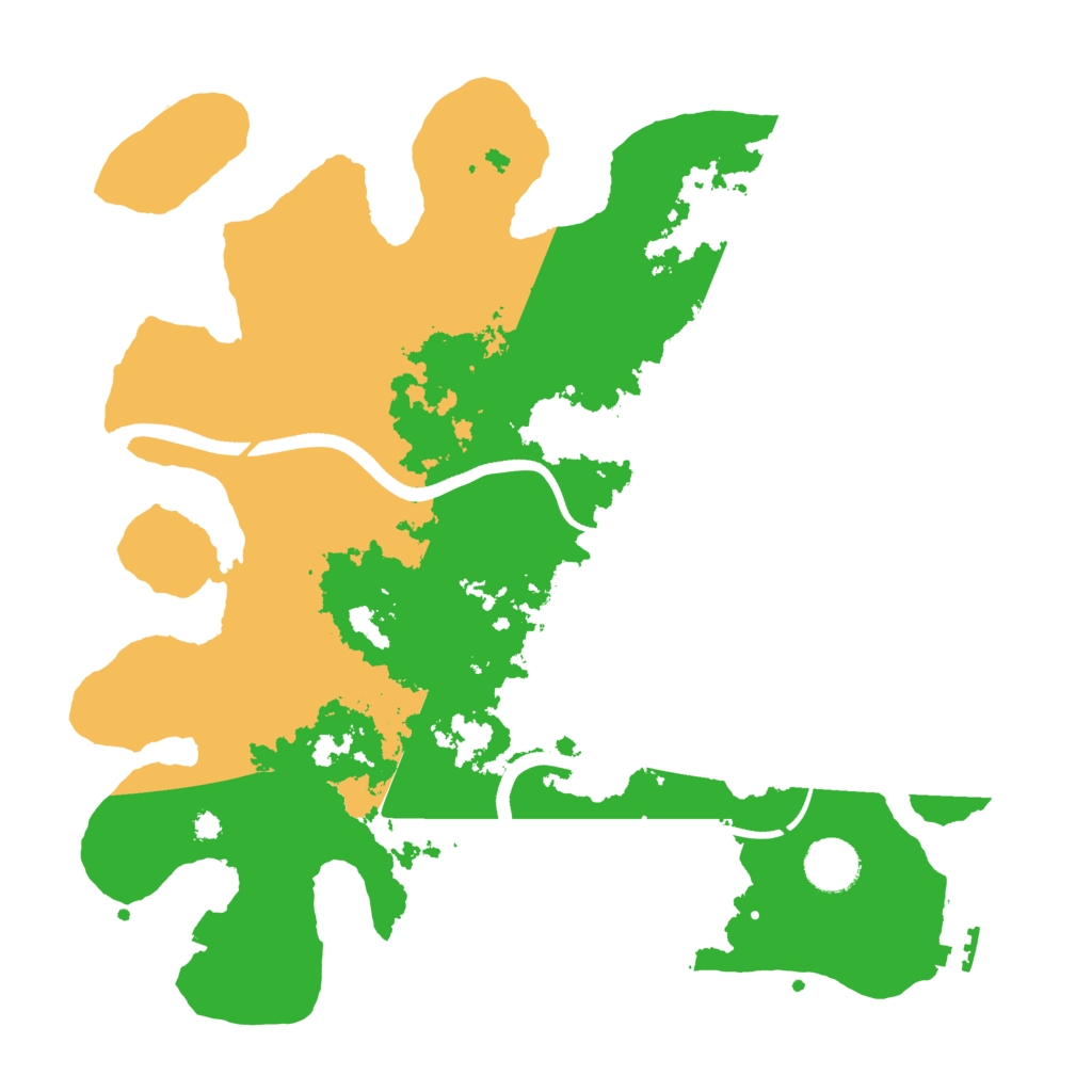 Biome Rust Map: Procedural Map, Size: 3600, Seed: 15082021
