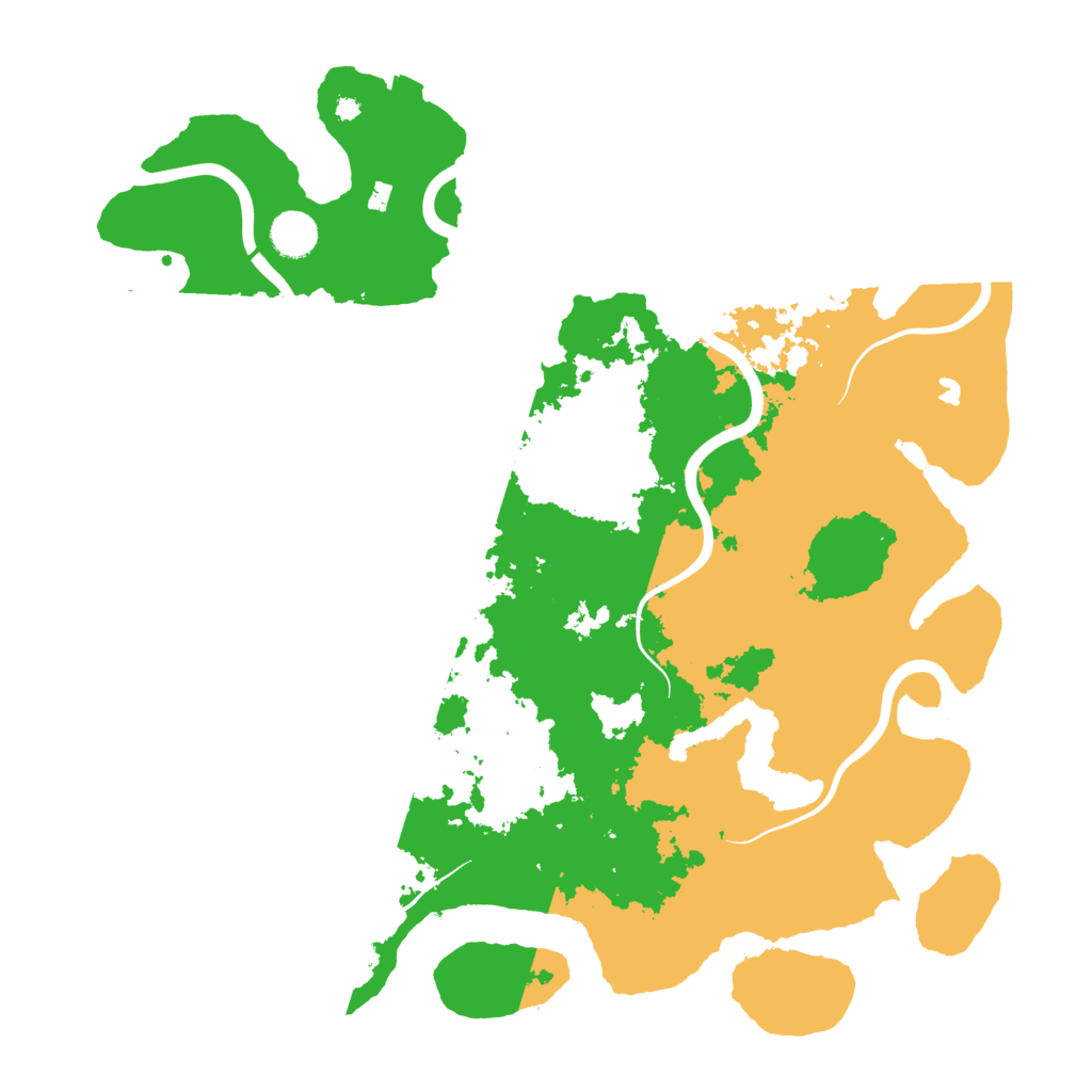 Biome Rust Map: Procedural Map, Size: 4096, Seed: 179360403