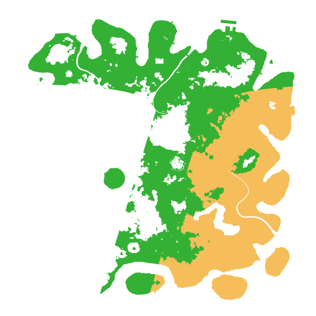 Biome Rust Map: Procedural Map, Size: 4096, Seed: 179360403