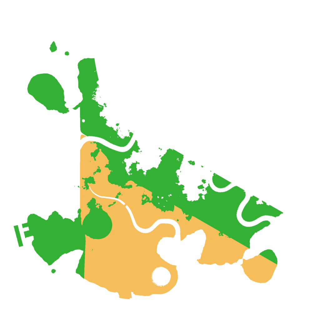 Biome Rust Map: Procedural Map, Size: 3000, Seed: 1898178641