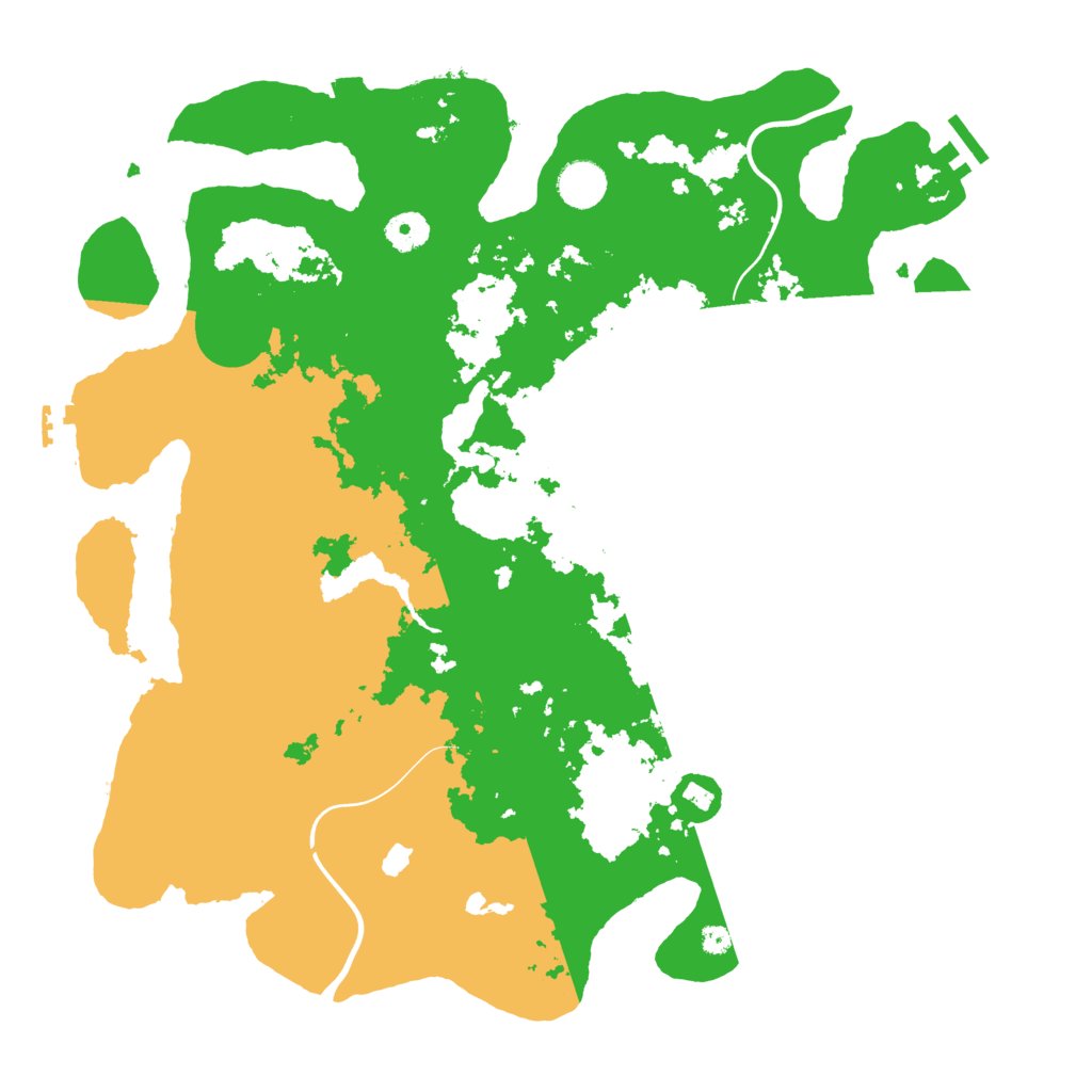 Biome Rust Map: Procedural Map, Size: 4000, Seed: 2312030