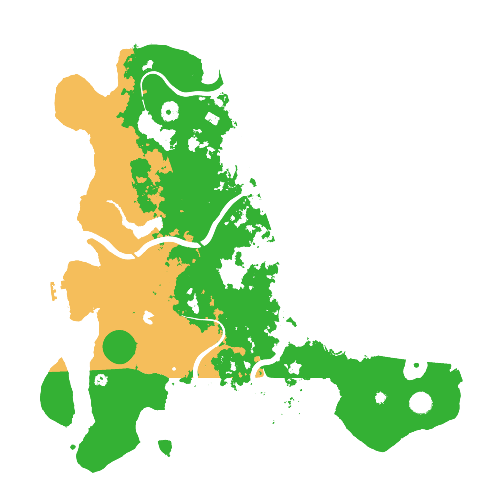 Biome Rust Map: Procedural Map, Size: 4000, Seed: 116869293