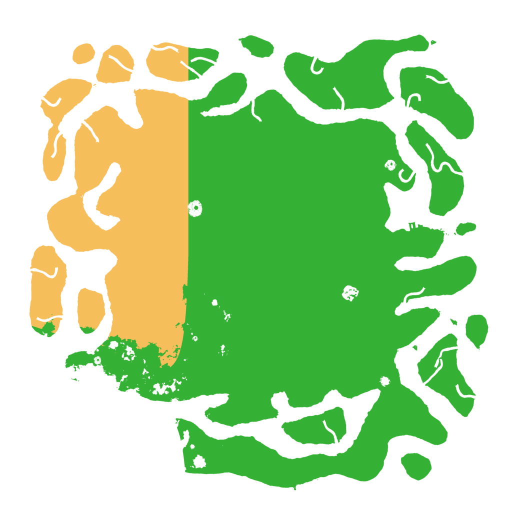 Biome Rust Map: Procedural Map, Size: 5000, Seed: 12631800