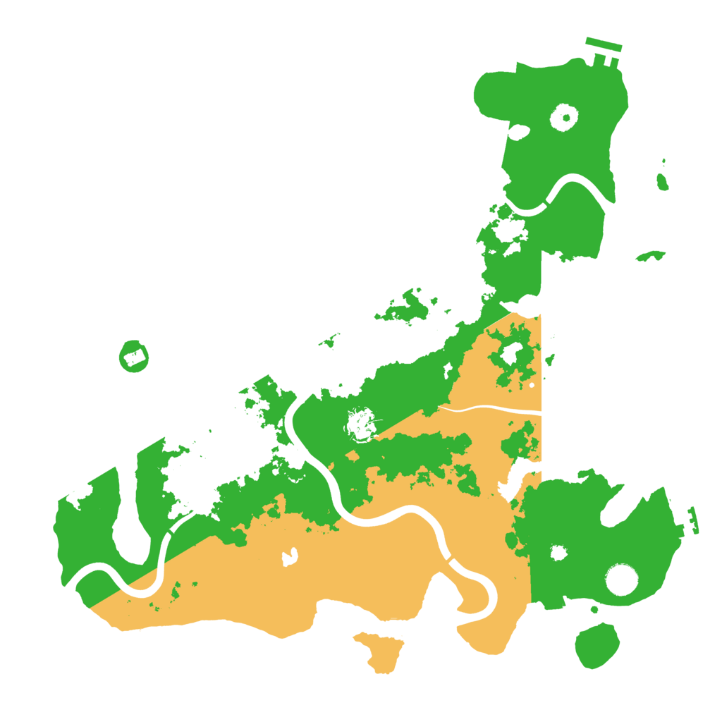 Biome Rust Map: Procedural Map, Size: 4000, Seed: 1728007543