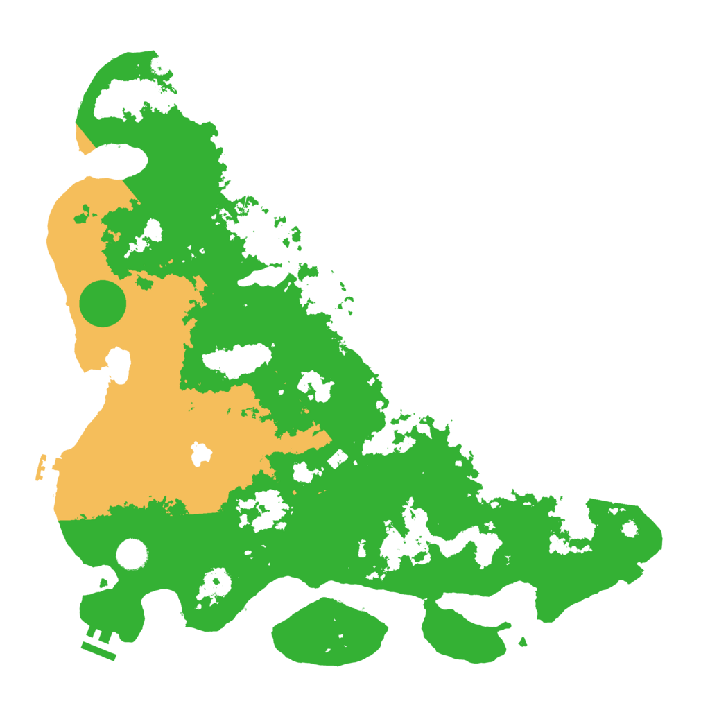 Biome Rust Map: Procedural Map, Size: 4000, Seed: 524309597