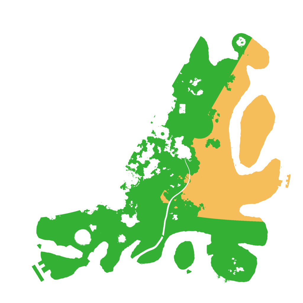 Biome Rust Map: Procedural Map, Size: 3386, Seed: 569215