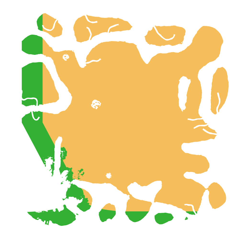 Biome Rust Map: Procedural Map, Size: 4000, Seed: 1267902386