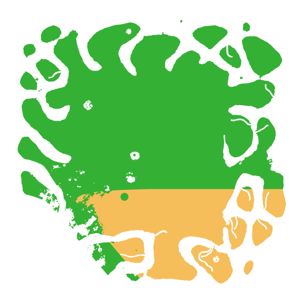 Biome Rust Map: Procedural Map, Size: 5000, Seed: 1529958222