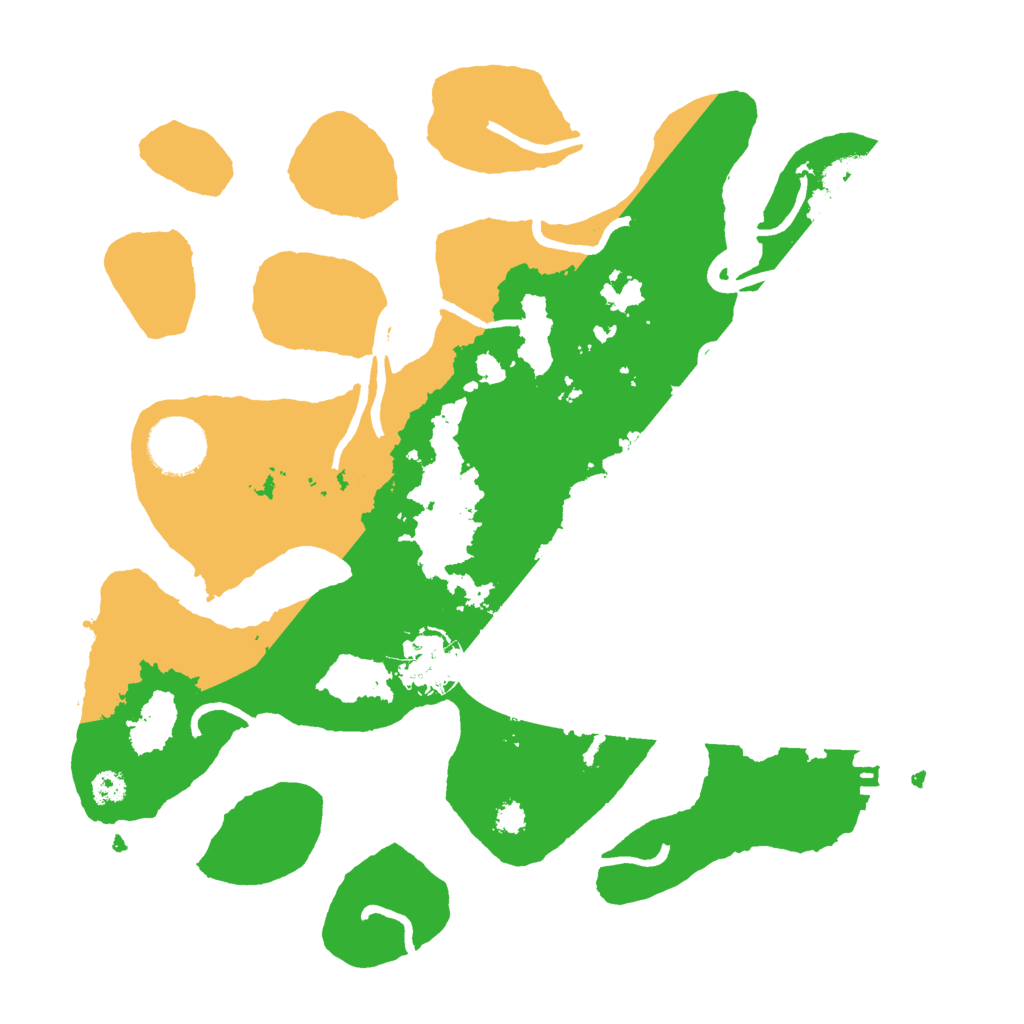 Biome Rust Map: Procedural Map, Size: 3070, Seed: 237248398