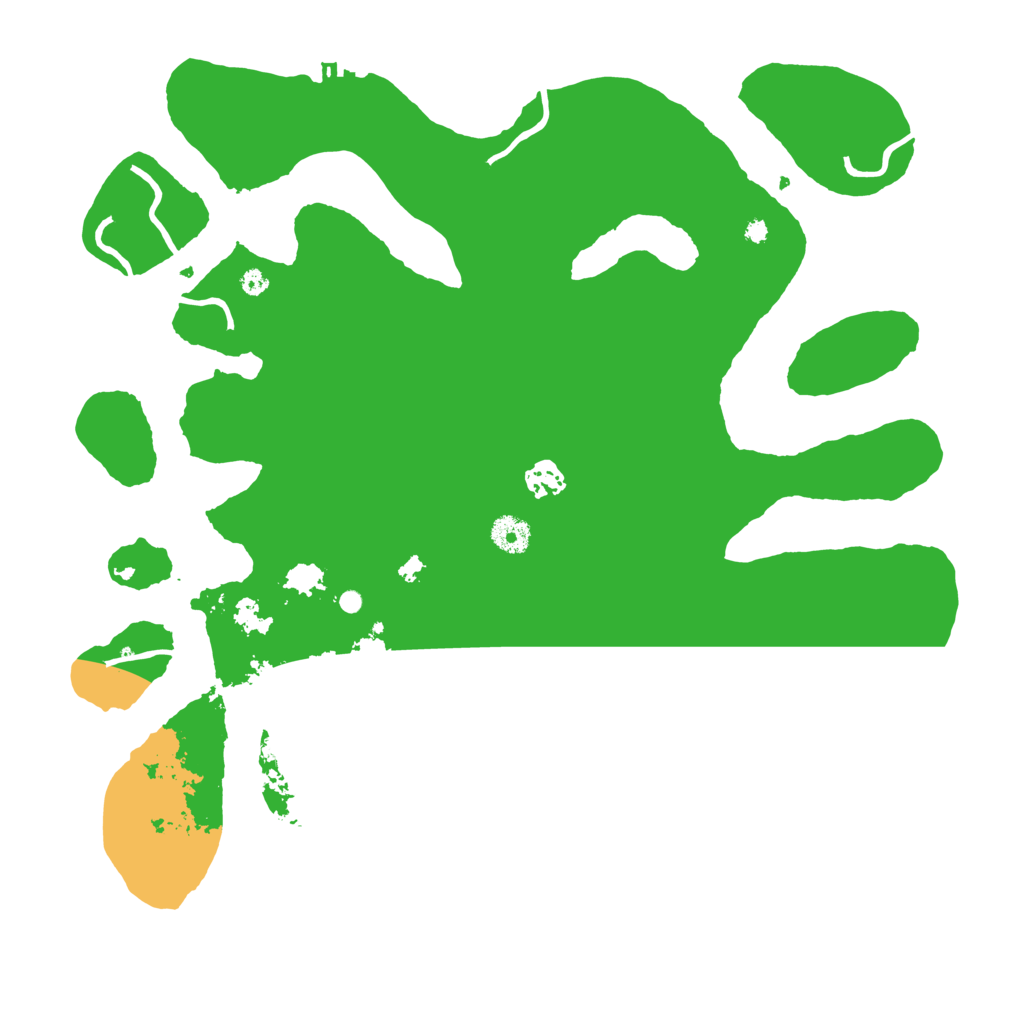 Biome Rust Map: Procedural Map, Size: 4000, Seed: 40501