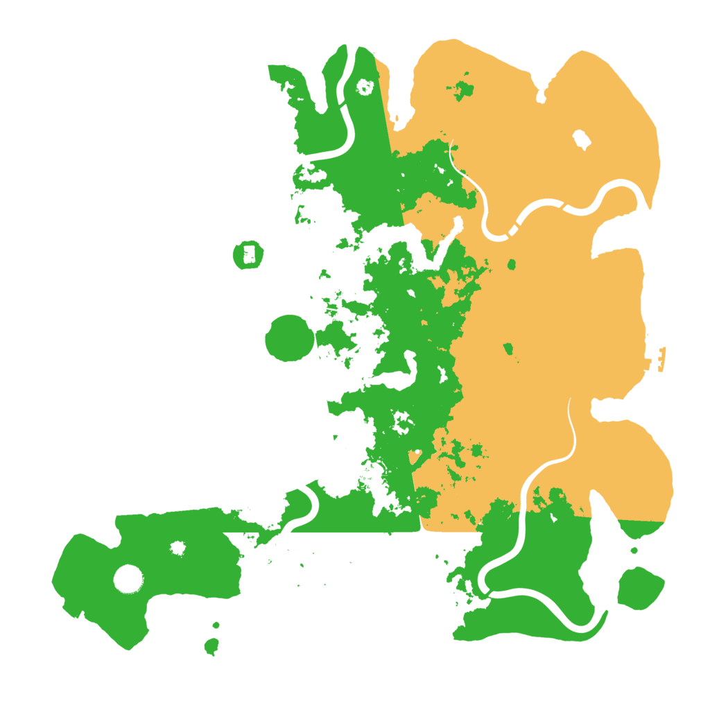 Biome Rust Map: Procedural Map, Size: 4300, Seed: 94737896