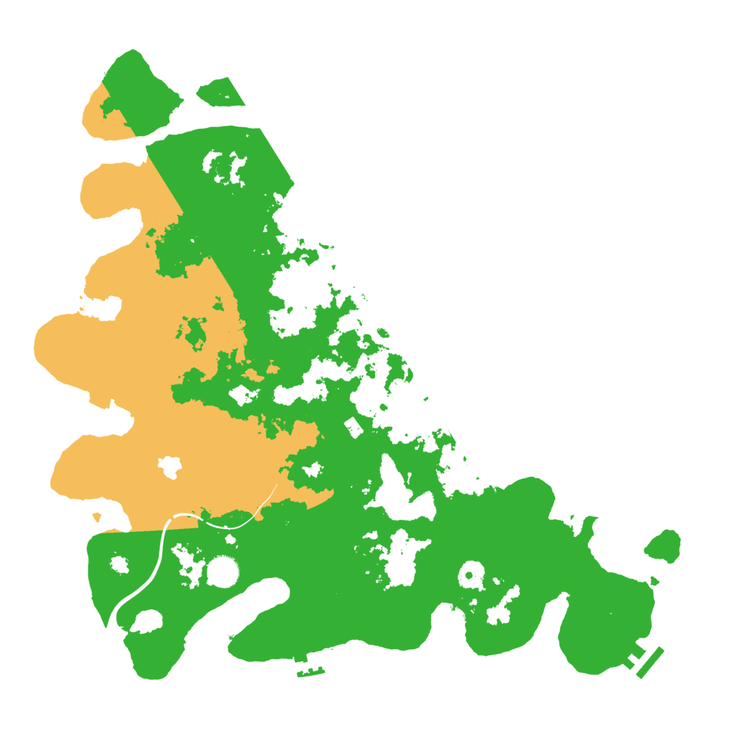 Biome Rust Map: Procedural Map, Size: 4000, Seed: 1845269779