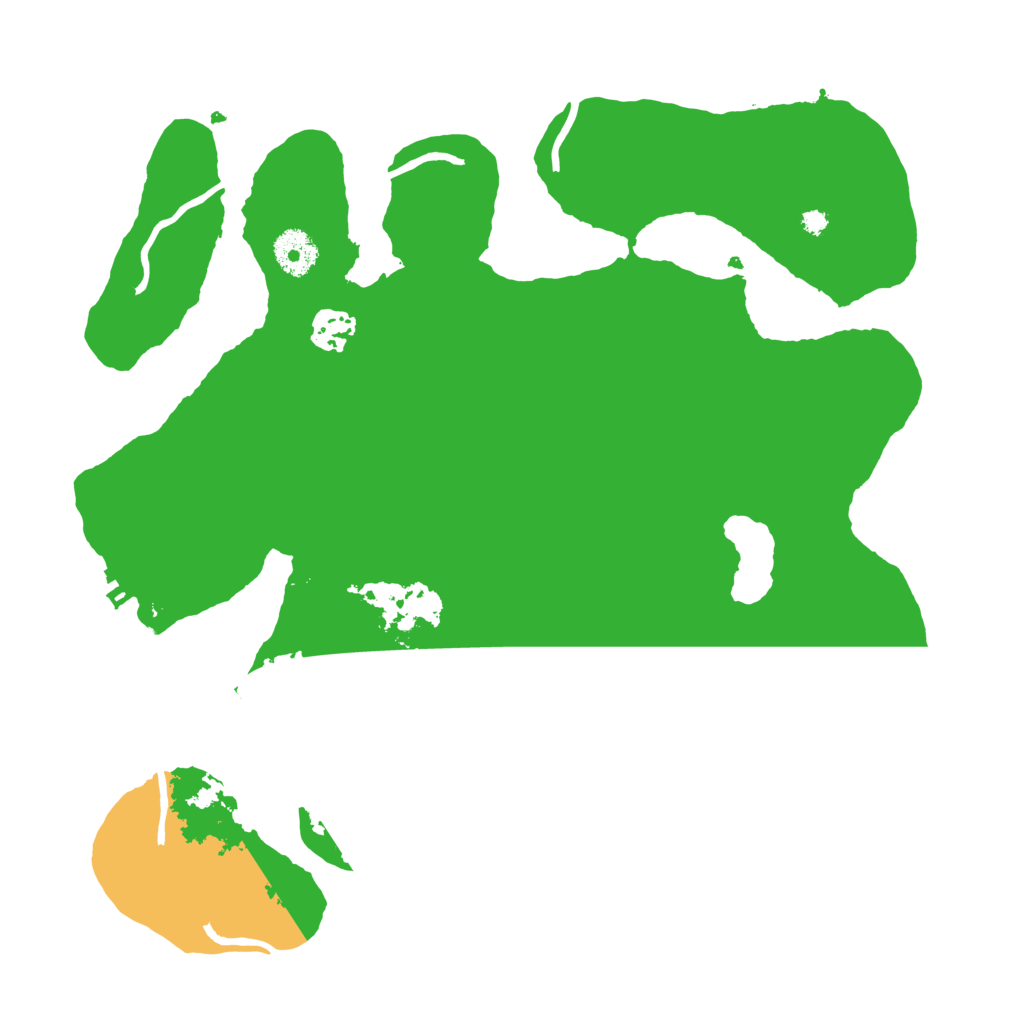 Biome Rust Map: Procedural Map, Size: 3500, Seed: 338922164