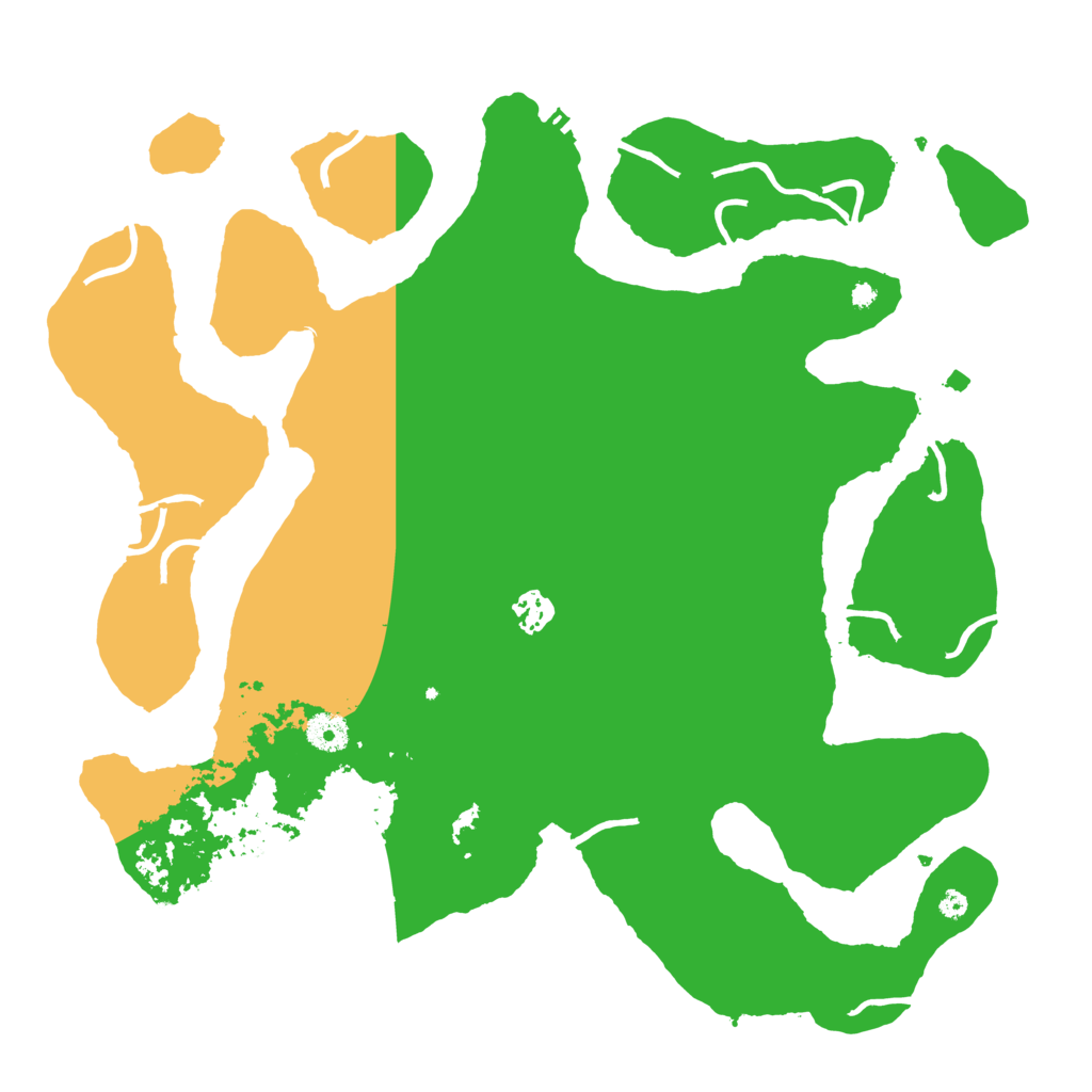 Biome Rust Map: Procedural Map, Size: 4000, Seed: 733403