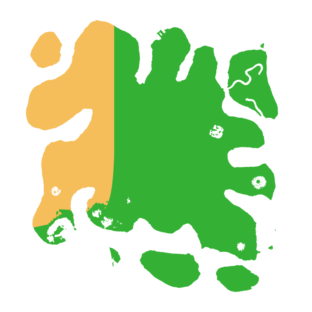 Biome Rust Map: Procedural Map, Size: 3500, Seed: 1363838598