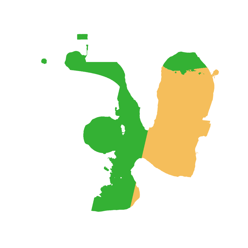 Biome Rust Map: Procedural Map, Size: 1800, Seed: 1000