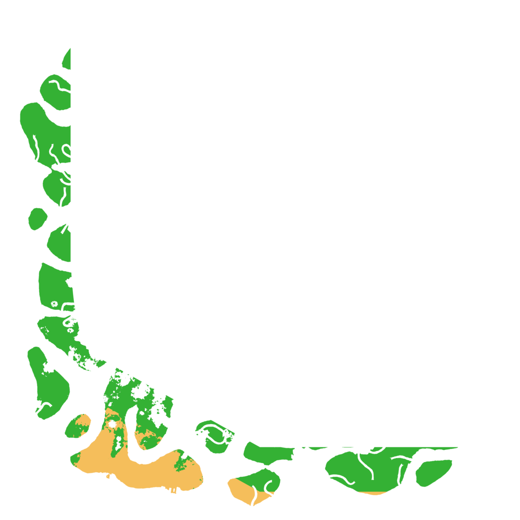 Biome Rust Map: Procedural Map, Size: 6000, Seed: 13872034