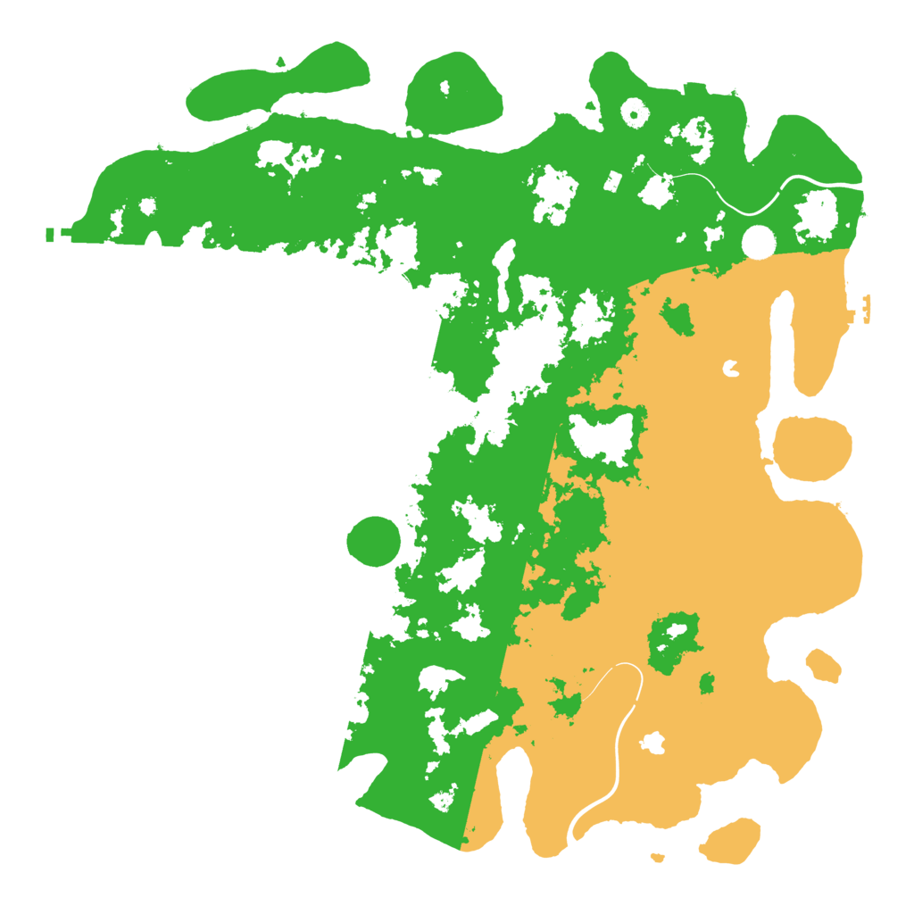 Biome Rust Map: Procedural Map, Size: 4800, Seed: 1159951243