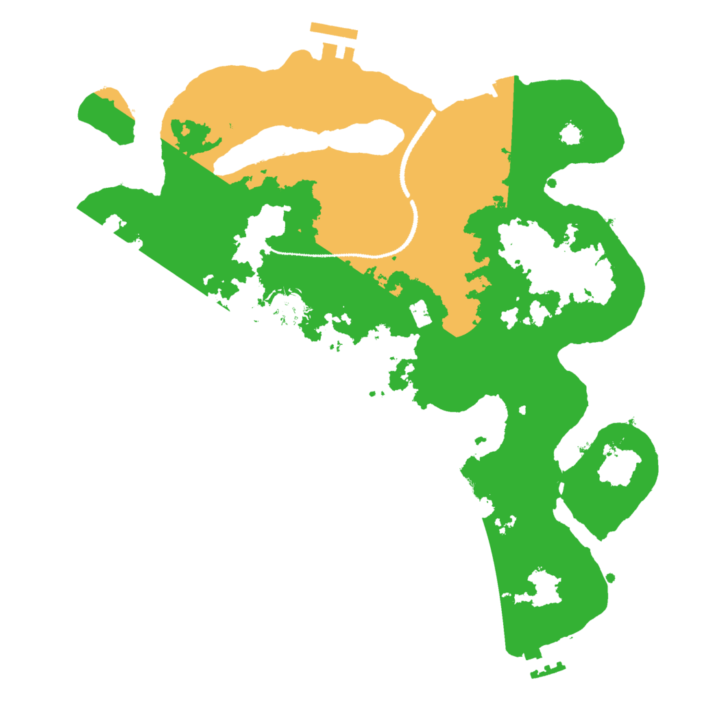 Biome Rust Map: Procedural Map, Size: 3000, Seed: 127326