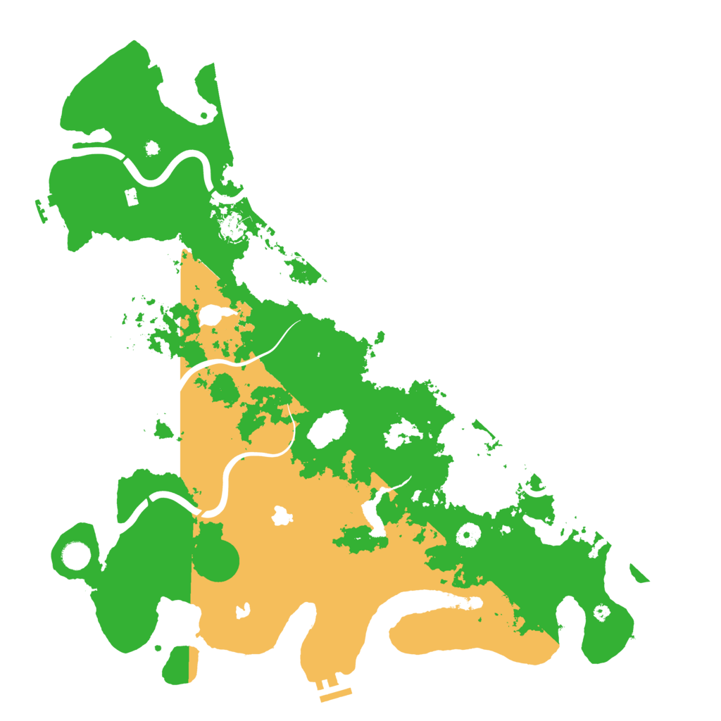 Biome Rust Map: Procedural Map, Size: 4500, Seed: 44226141