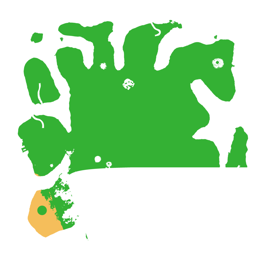 Biome Rust Map: Procedural Map, Size: 3700, Seed: 905026220