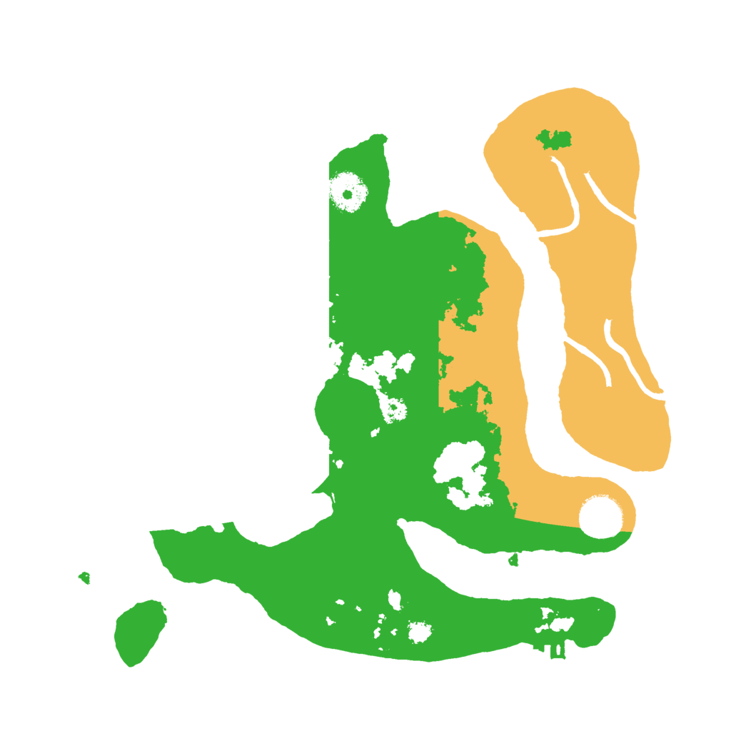 Biome Rust Map: Procedural Map, Size: 3000, Seed: 358