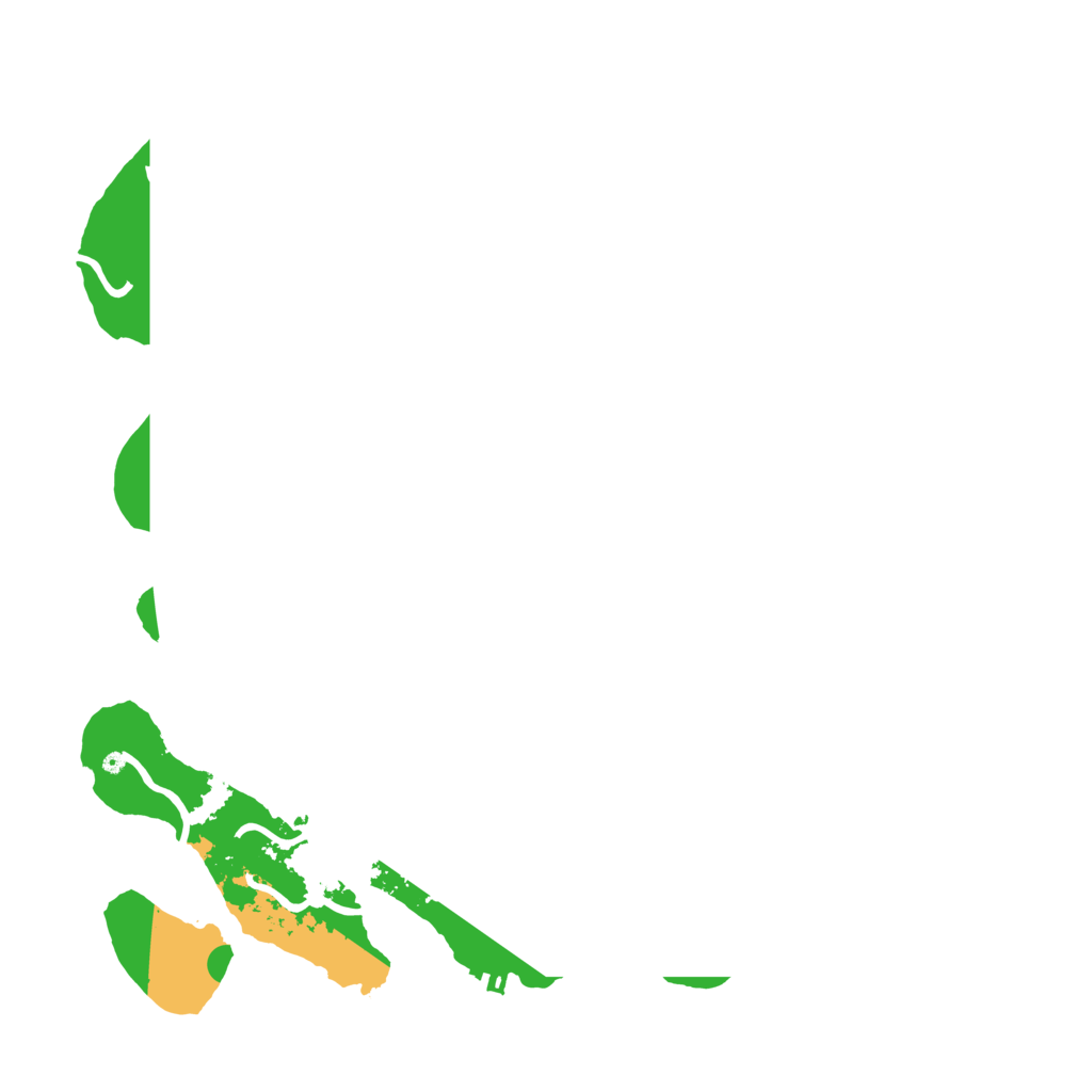 Biome Rust Map: Procedural Map, Size: 3700, Seed: 1024497293