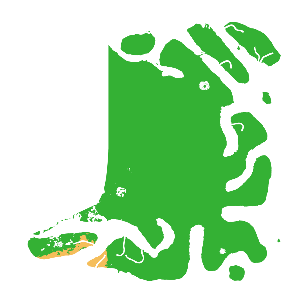 Biome Rust Map: Procedural Map, Size: 4500, Seed: 391118754