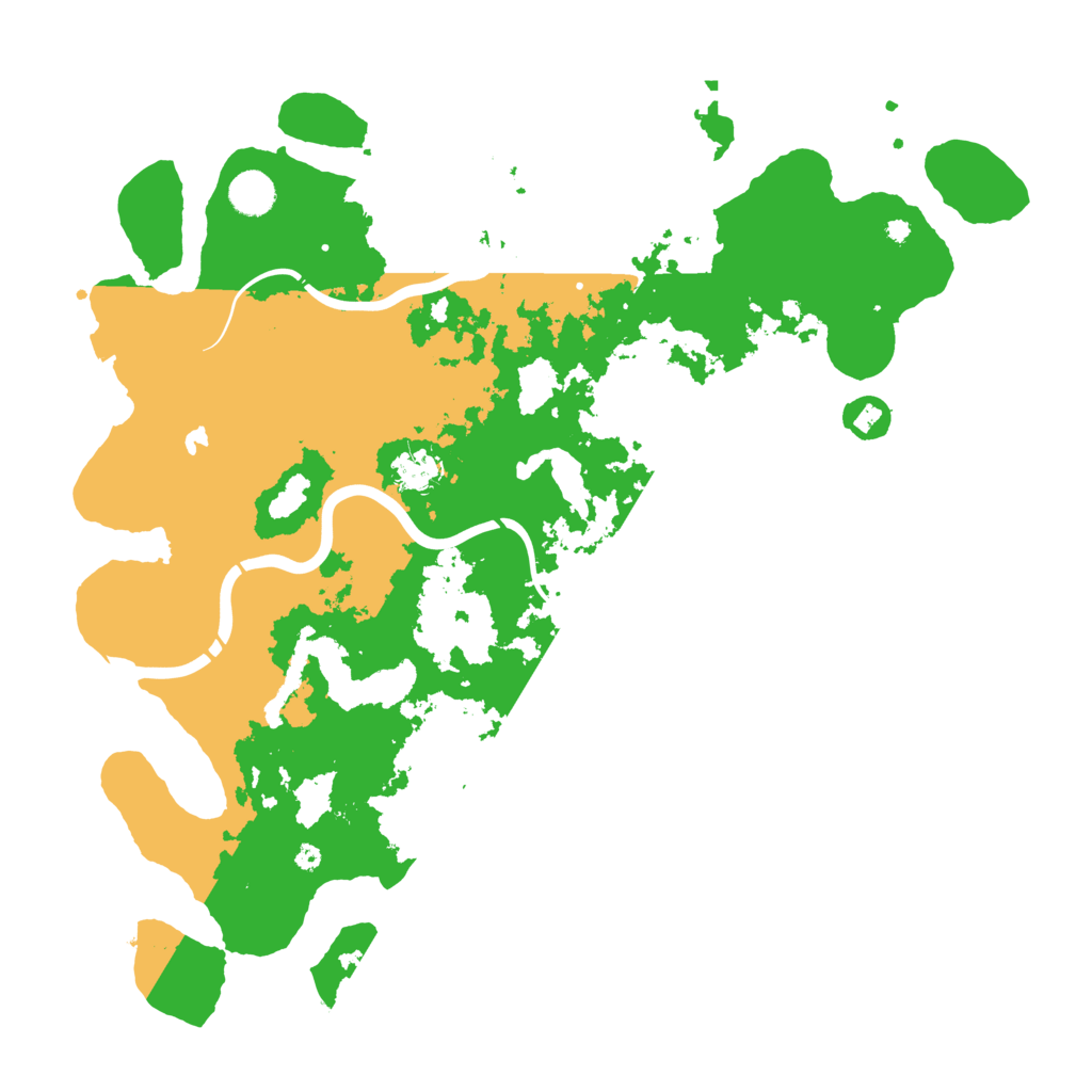 Biome Rust Map: Procedural Map, Size: 4250, Seed: 66669420