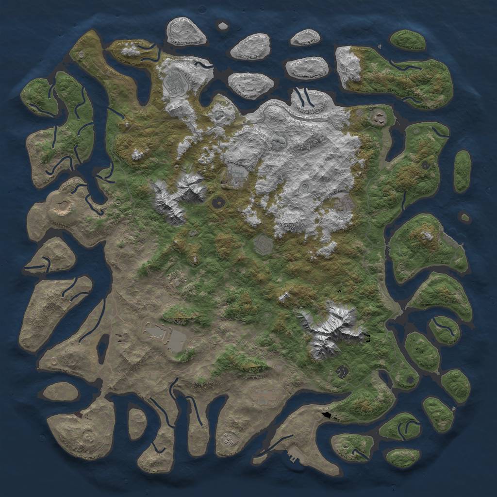 Procedural map rust карта что это